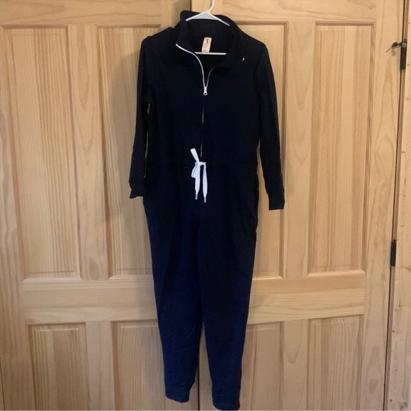 SMASH + TESS Shay Jumpsuit Navy Blue Romper Jillian Harris One Piece Loungewear - Picture 11 of 14